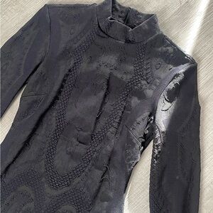 Bebe-Black Tight mini dress